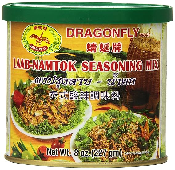 Dragonfly Laab Namtok Seasoning Mix, 8 Ounce Spices And