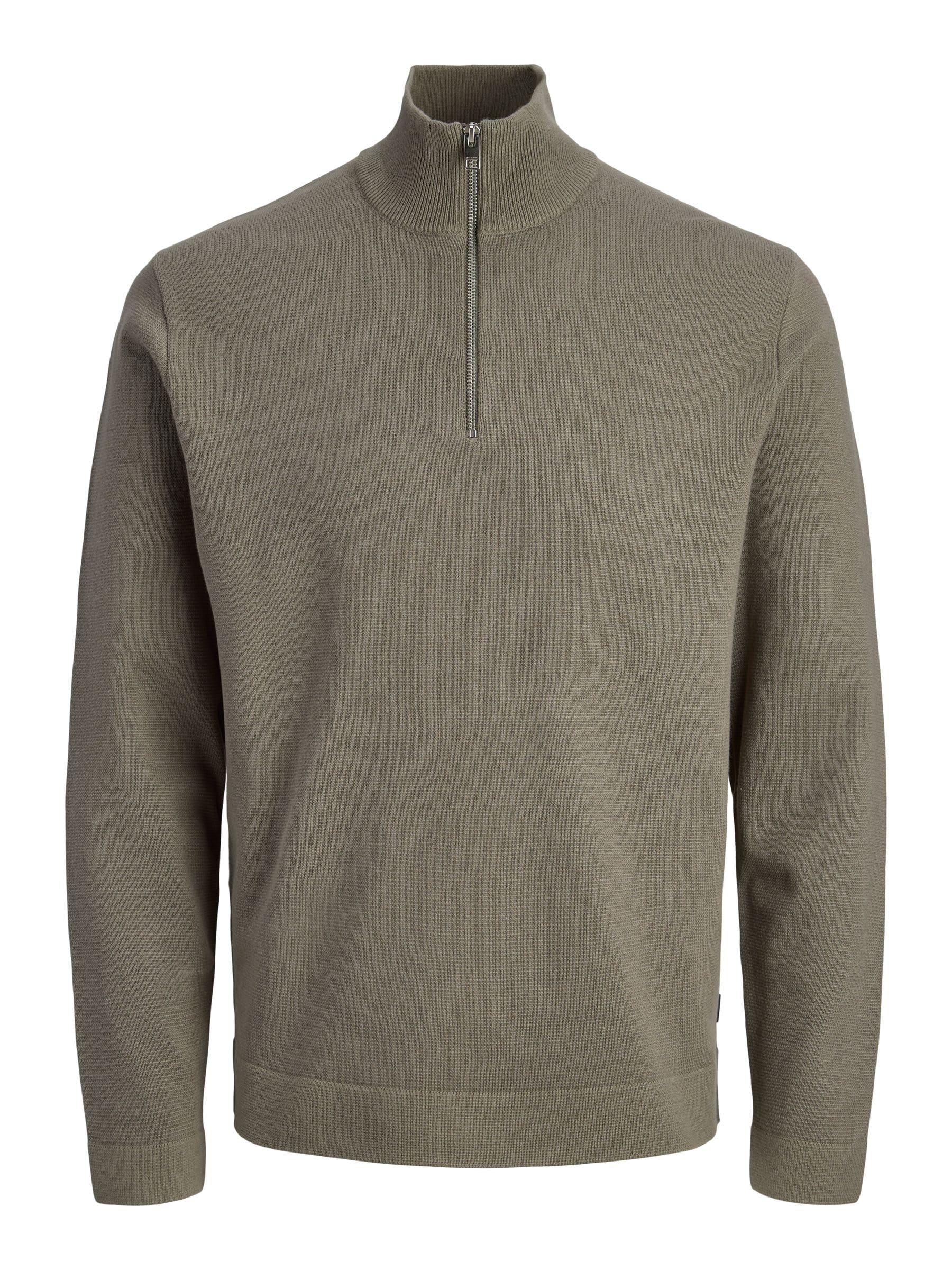 JACK & JONES Jprblamilano Spring Knit Half Zip Sn