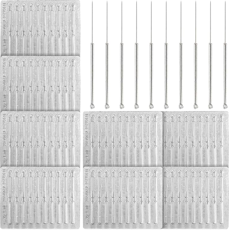 YGQQOY Professional 100pcs Disposable Pimple Needles, Acne Needle | Blackhead and Blemish Remover Tools, Pimple Popper Tools