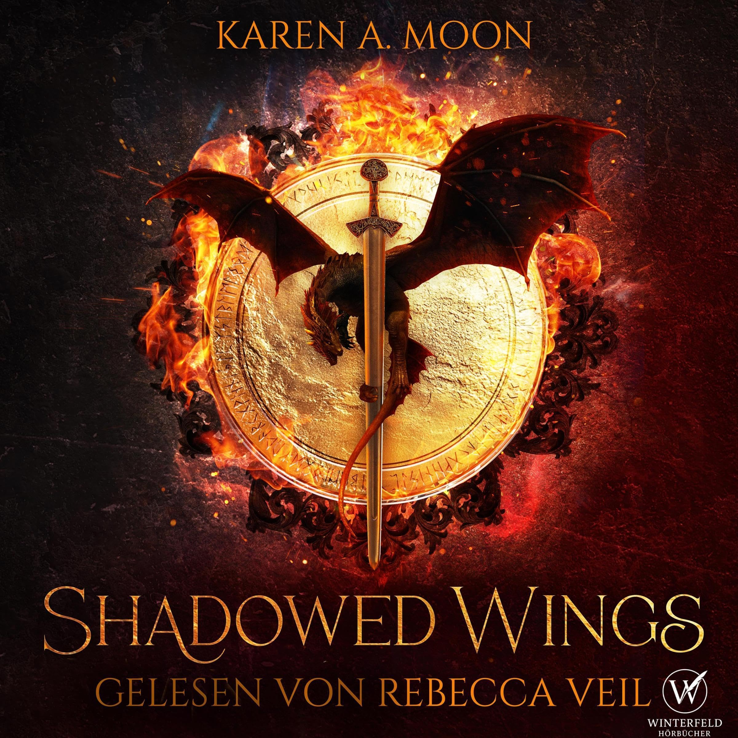 Cover art for Shadowed Wings: Epische Romantasy mit Drachen und Fae