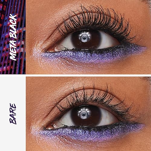 Miniatura 2 de Maybelline The Falsies Surreal Extensions - Máscara de pestañas lavable, voluminizadora, maquillaje alargador, color negro meta, 1 unidad