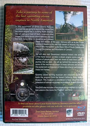 Miniatura 2 de Great Scenic Railway Journeys Celebrating North America's Steam Railways