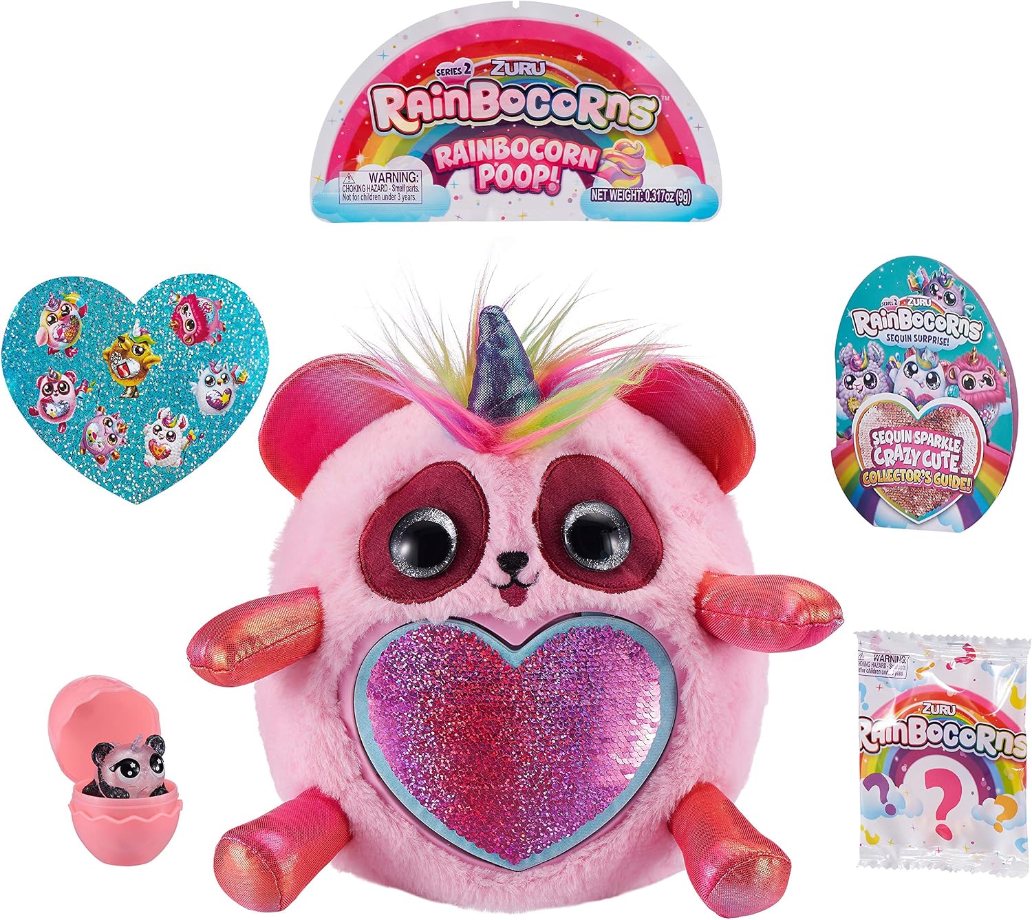 ZURU RAINBOCORNS 9202M1 The Ultimate Surprise Egg, Teal