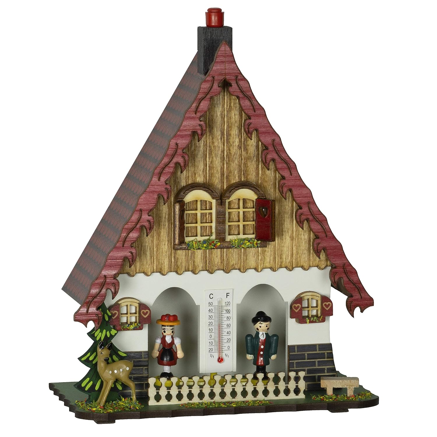 Trenkle German Black Forest Weather House TU 864