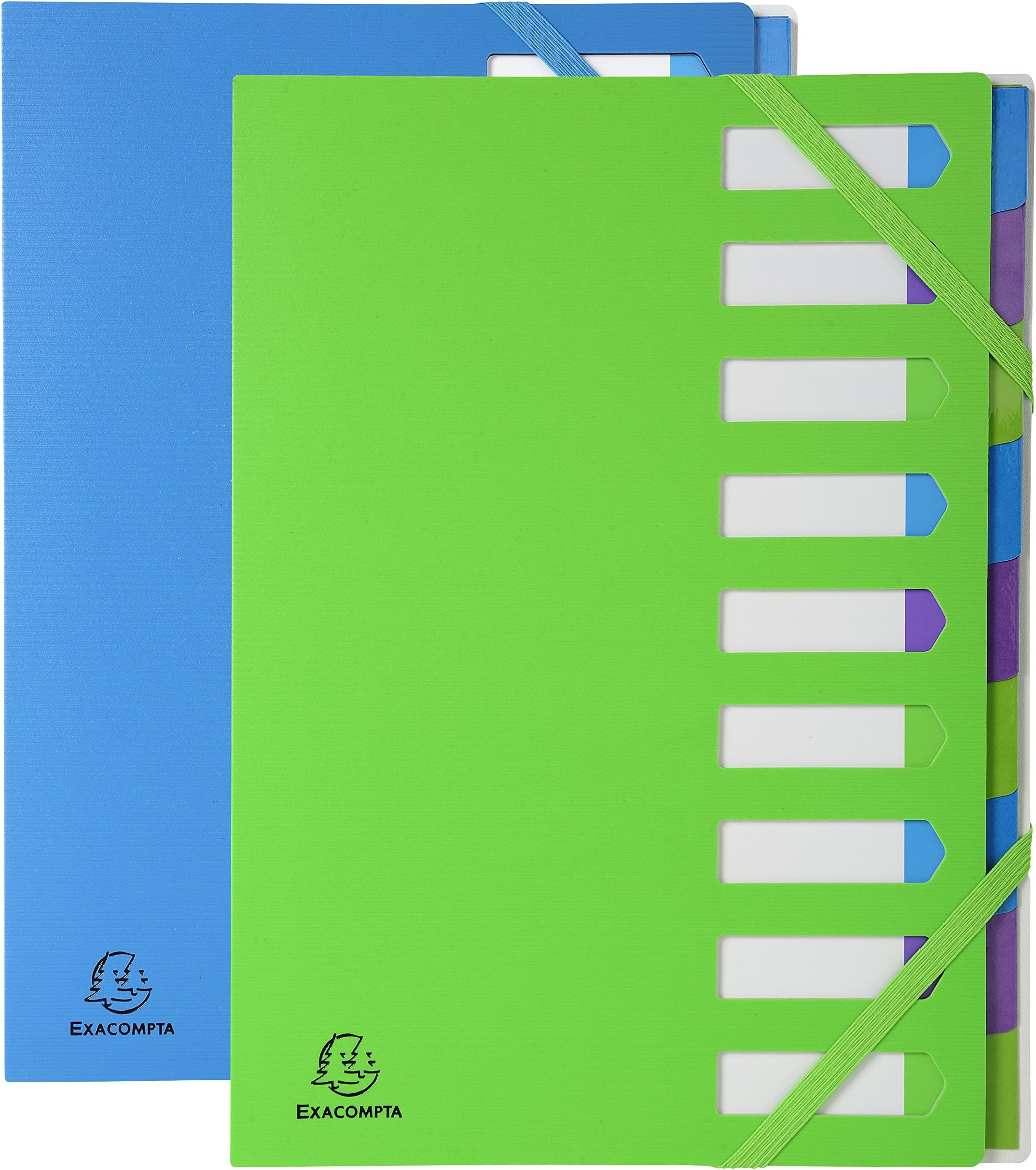 Exacompta - Ref 5205E - Harmonika Multipart File - 24.5 X 32cm In Size - View #9