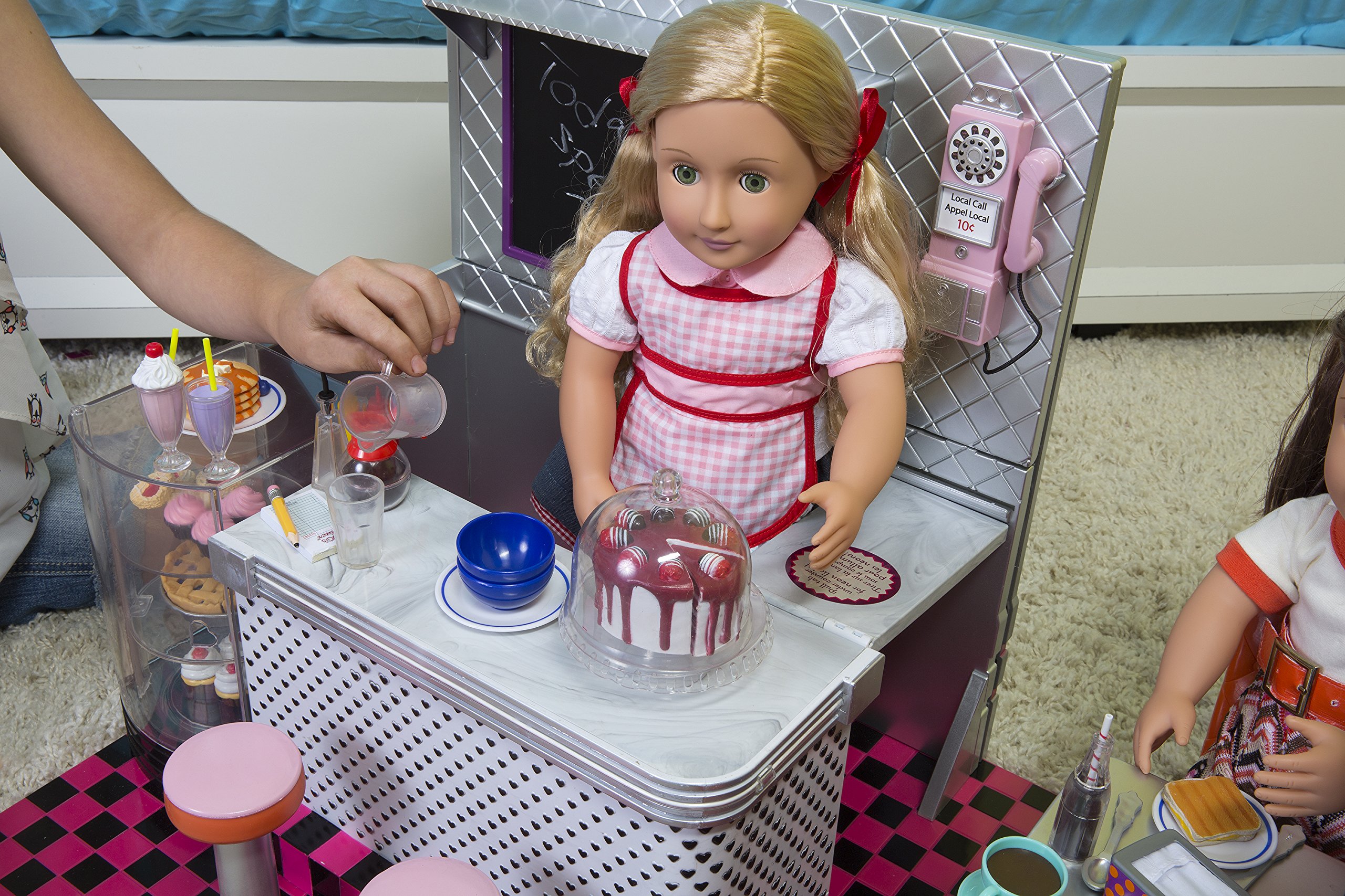 Amazon.co.jp: Our Generation Bite to Eat Retro Diner : おもちゃ 