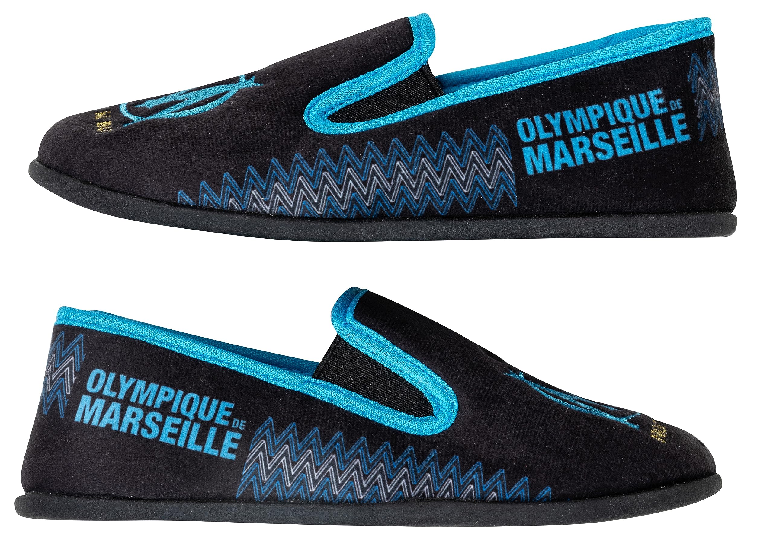OLYMPIQUE DE MARSEILLE Chaussons Fan Enfant Om - Collection Officielle