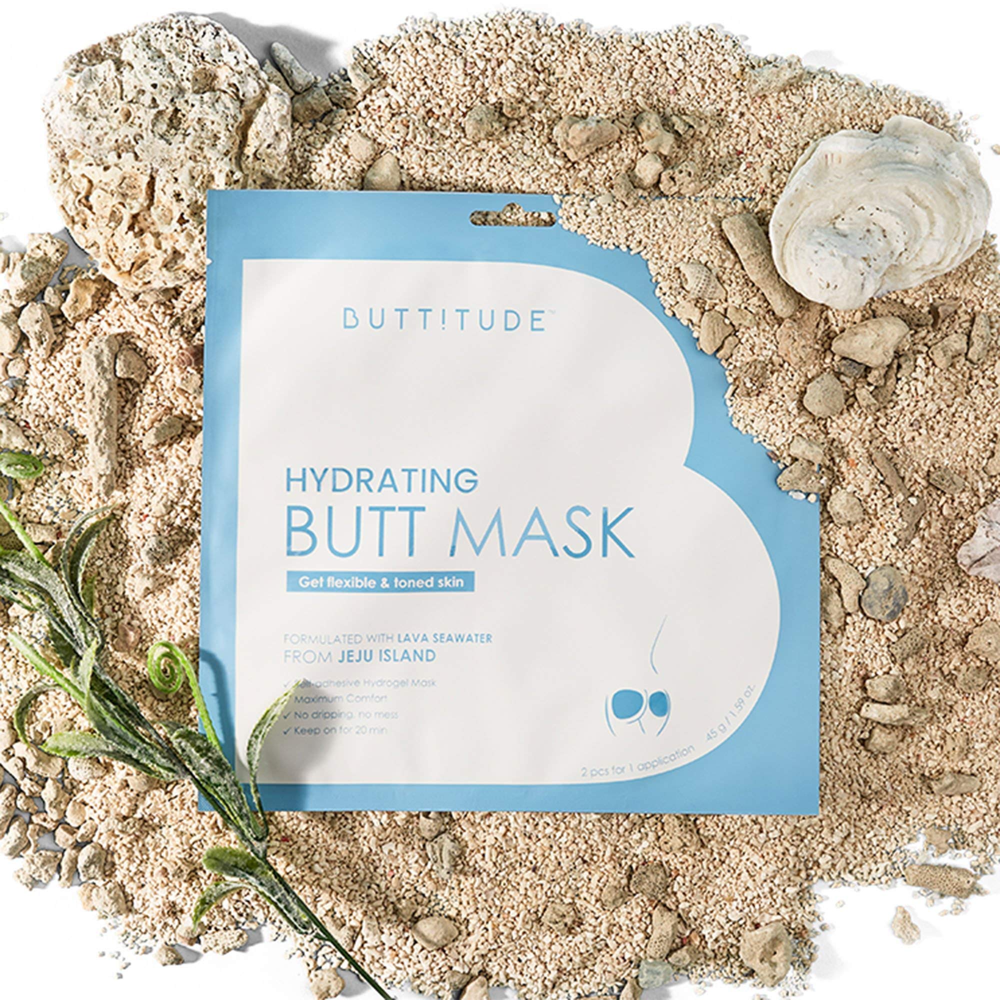 BUTTITUDE HYDRATING BUTT MASK 2 SHEETS 45 GM