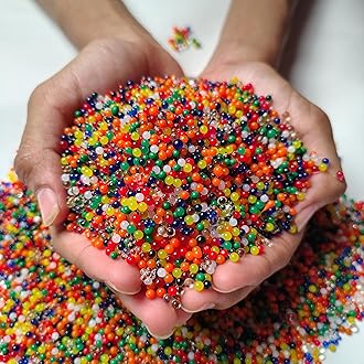 Water Beads Jelly Balls, Crystal Soil Water Ball Orbiez For Home Decors Orbeez Beads, Orbiez Jelly Balls (Orbiez, 10, Gram(S)) 1500 Approx, Multicolor