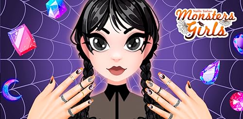 Monster Girl Nails Salon Games