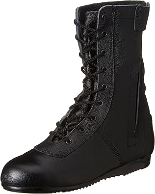 Amazon | [エンゼル] 消防作業靴 消防用作業長編チャック付 CH5801