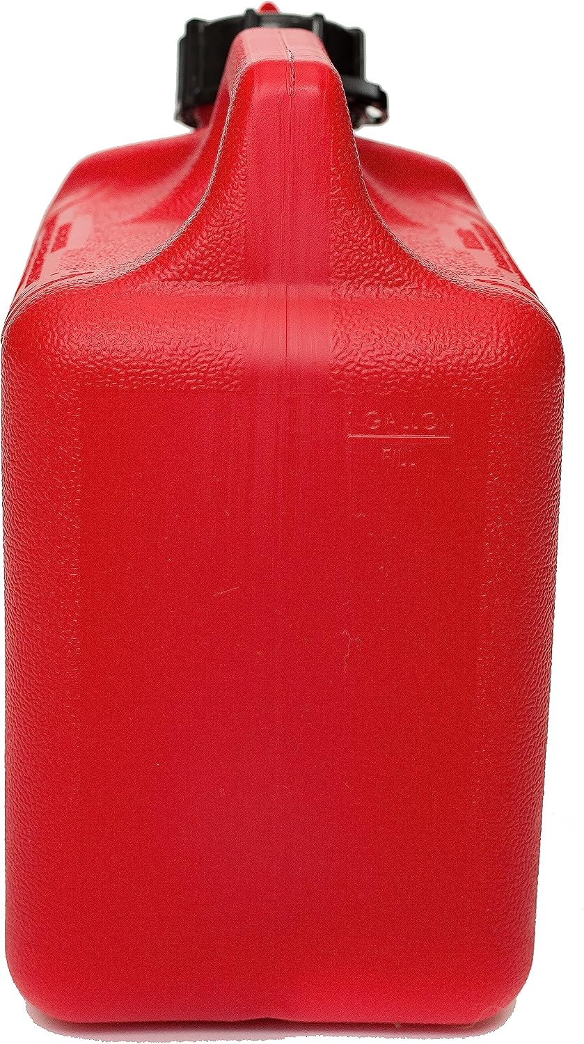 Quick-Flow Spout Midwest Can 1210 Auto Shut Off Gasoline Can - 1 Gallon
