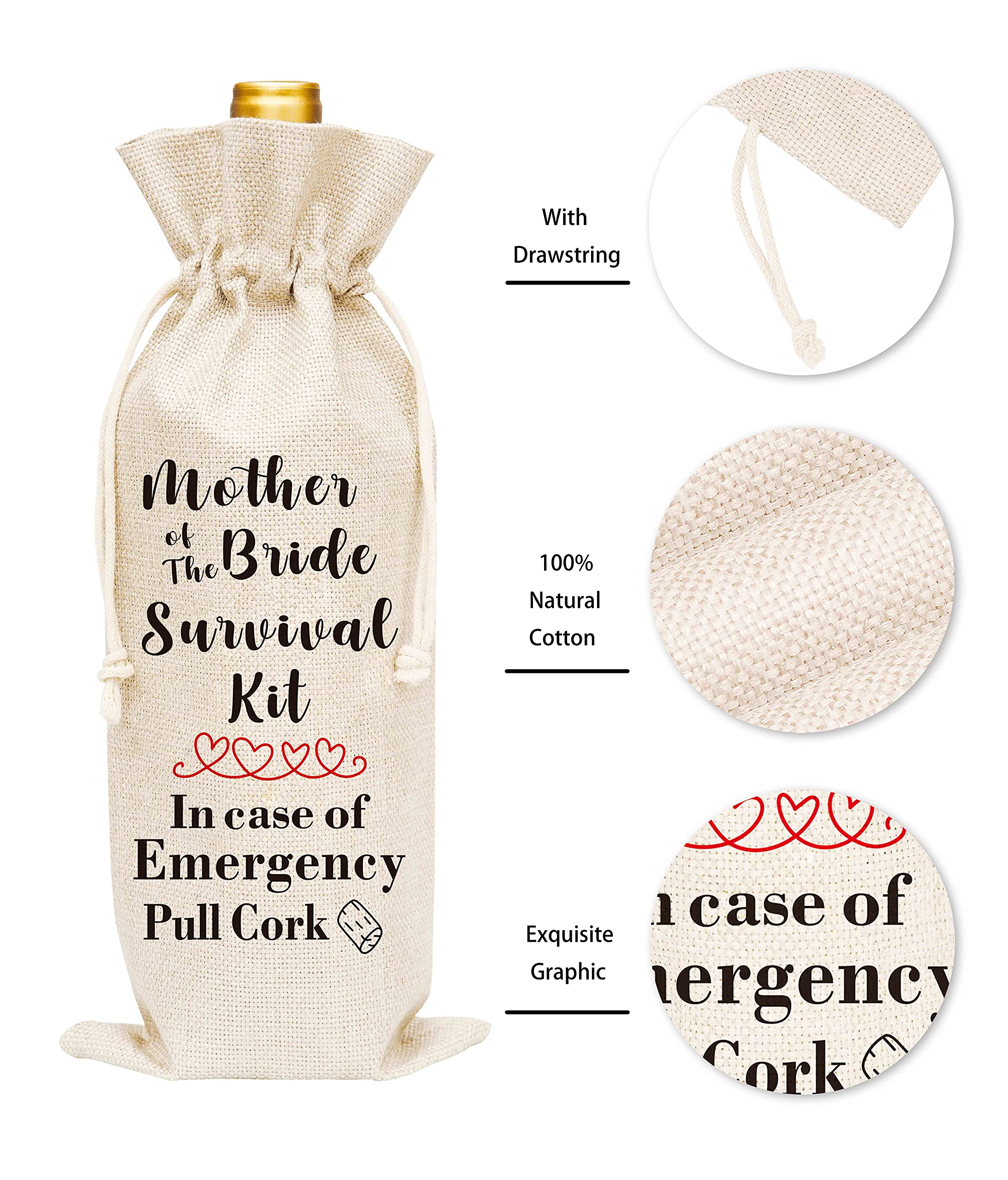 Other Of The Bride Wine Gifts Bag, Bags For Other Of The...