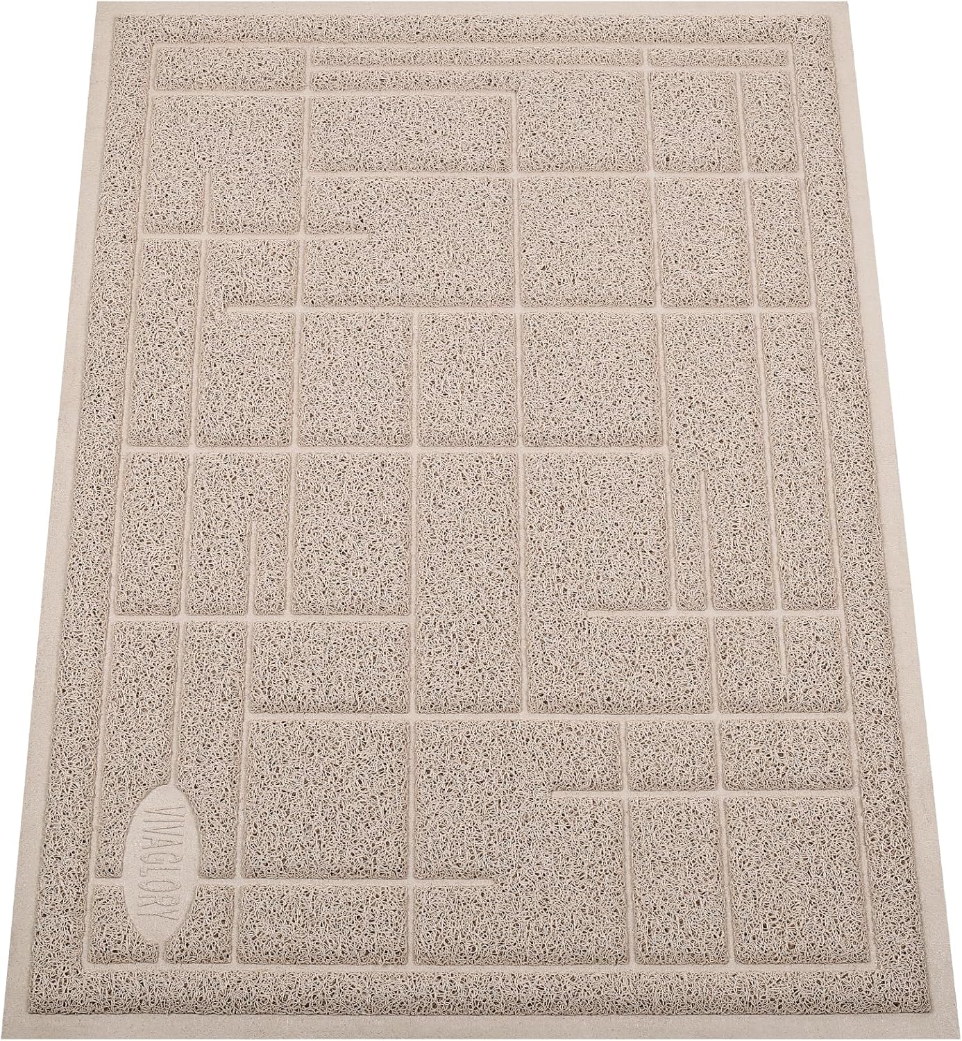 VIVAGLORY Cat Litter Mat for Catching Litter, Cats Litter