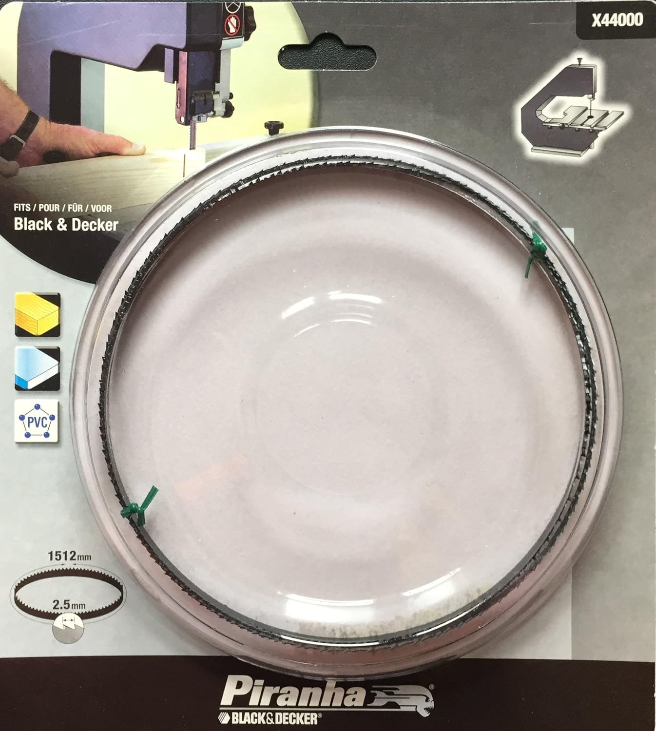 Black & Decker X44000 Bandsaw Blade - G.P 10tpi