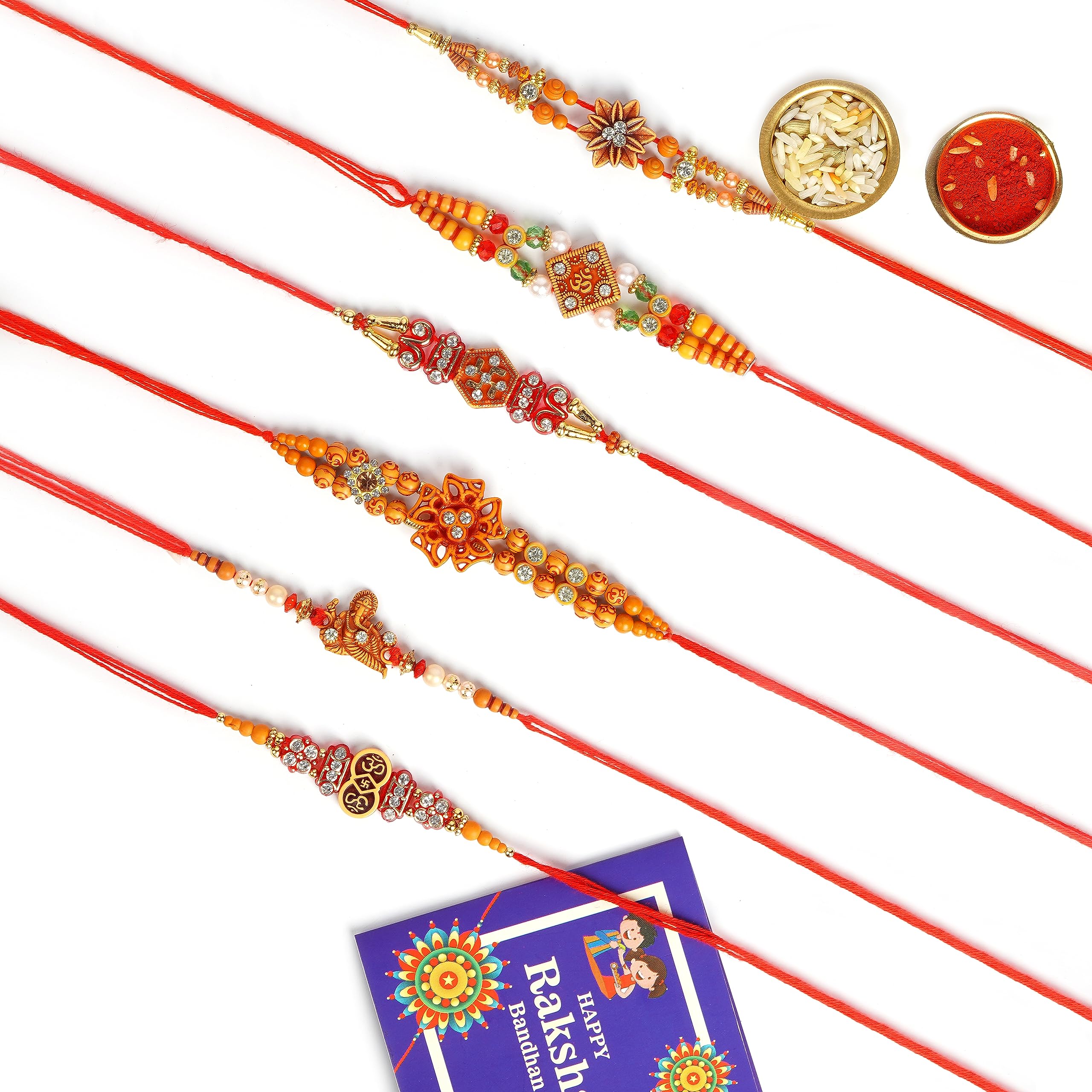 Pride Store Family Rakhi Set Rakhi for Brother Combo 6 Rakhi, Kids Rakhi, Pack Roli Greeting Card Rakhi for Brother | Rakhi for Borther Traditional Rakhis (B0CCZCNJV2) Amazon Price History, Amazon Price Tracker