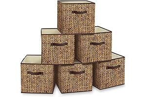 homyfort 12x12 Fabric Cube Storage Bins (Pack of 6)