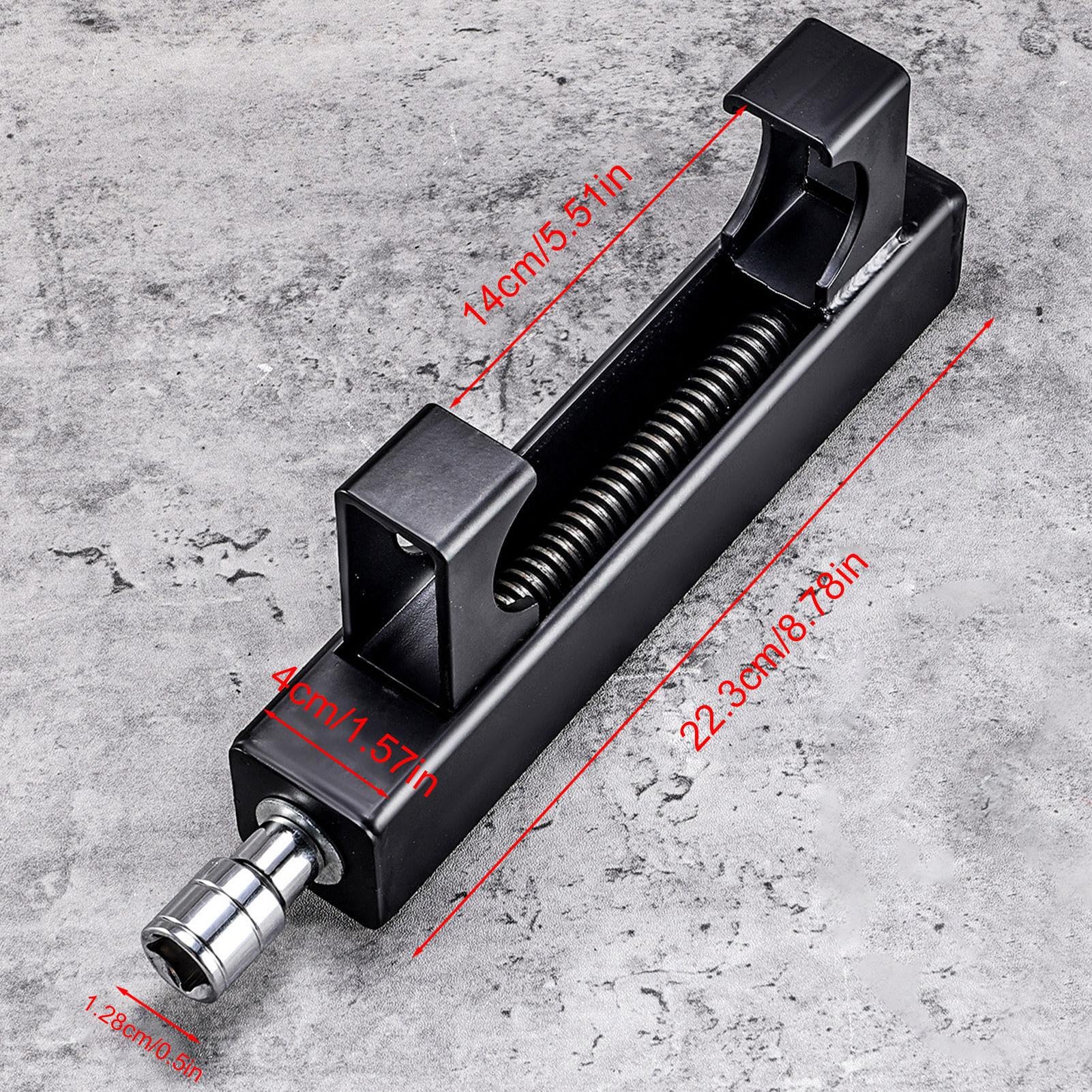 Stringicavo, strumento di serraggio per funi metalliche, dimensioni resistenti per un fissaggio sicuro, materiale in acciaio, strumento di serraggio con morsetto per funi metalliche per installatori