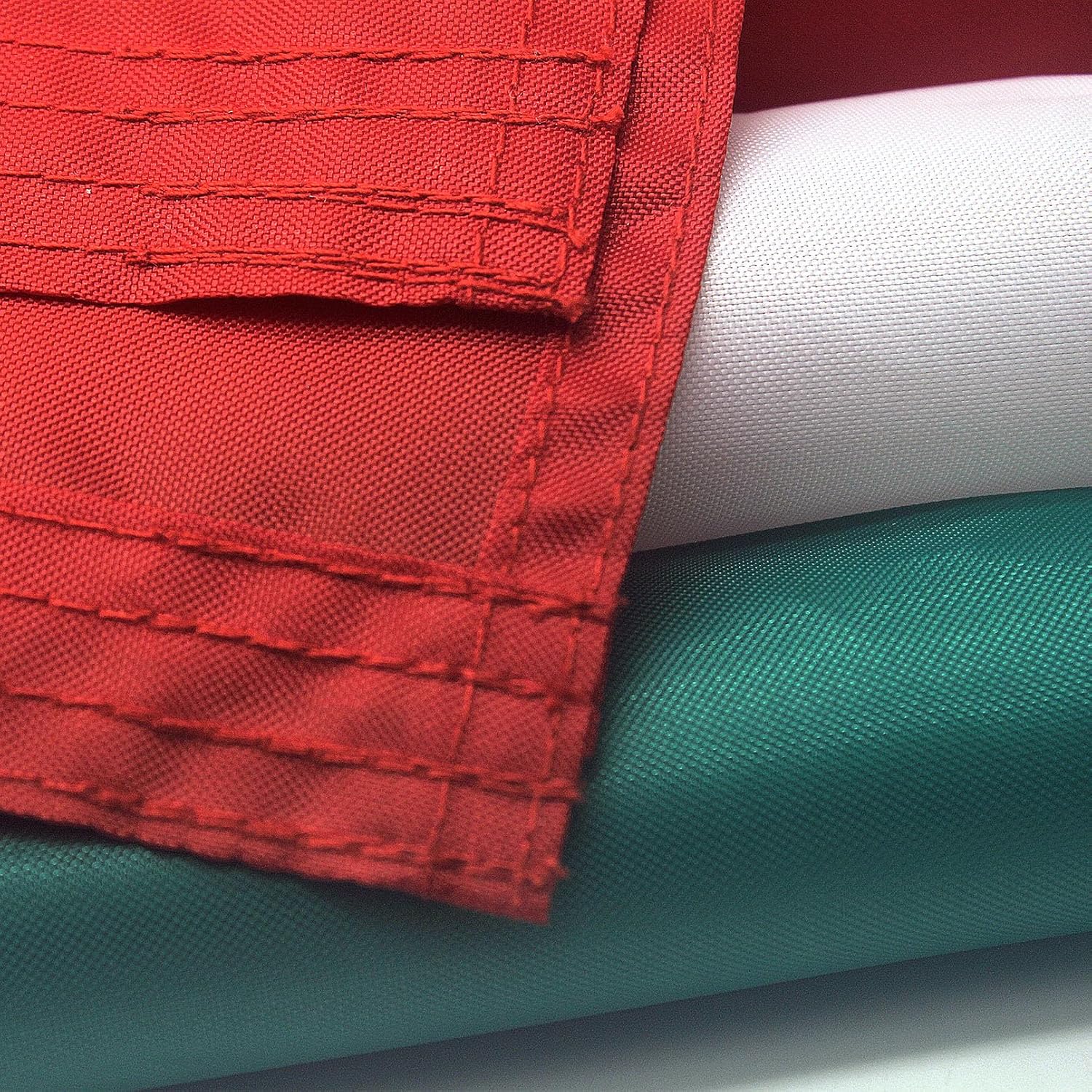 Mexico Flag 3x5 ft Outdoor - Double Sided Embroidered, Heavy Duty Polyester Mexican MX National Flag with 2 Grommets - Image 9