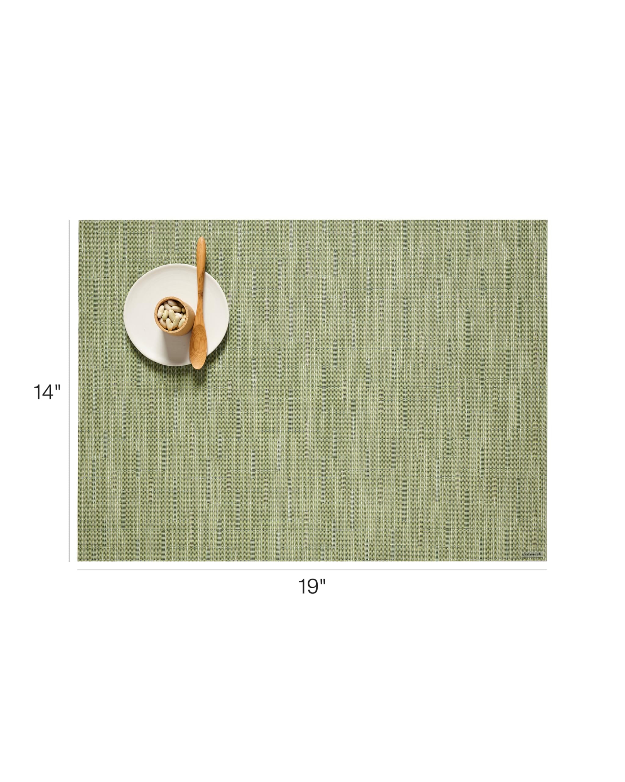 Amazon.com: Chilewich Bamboo Placemats Set of 4 - Woven Rectangle
