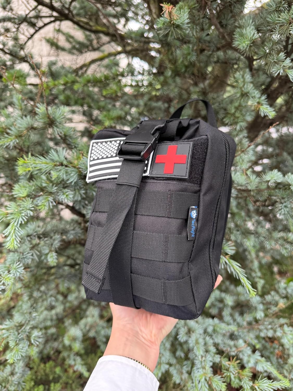 Trauma Survival Kit V2 | Compact Waterproof Emergency Kit with 82 Pieces | Military-Grade Survival Gear for First Aid, Outdoor Adventures, and Emergency Preparedness