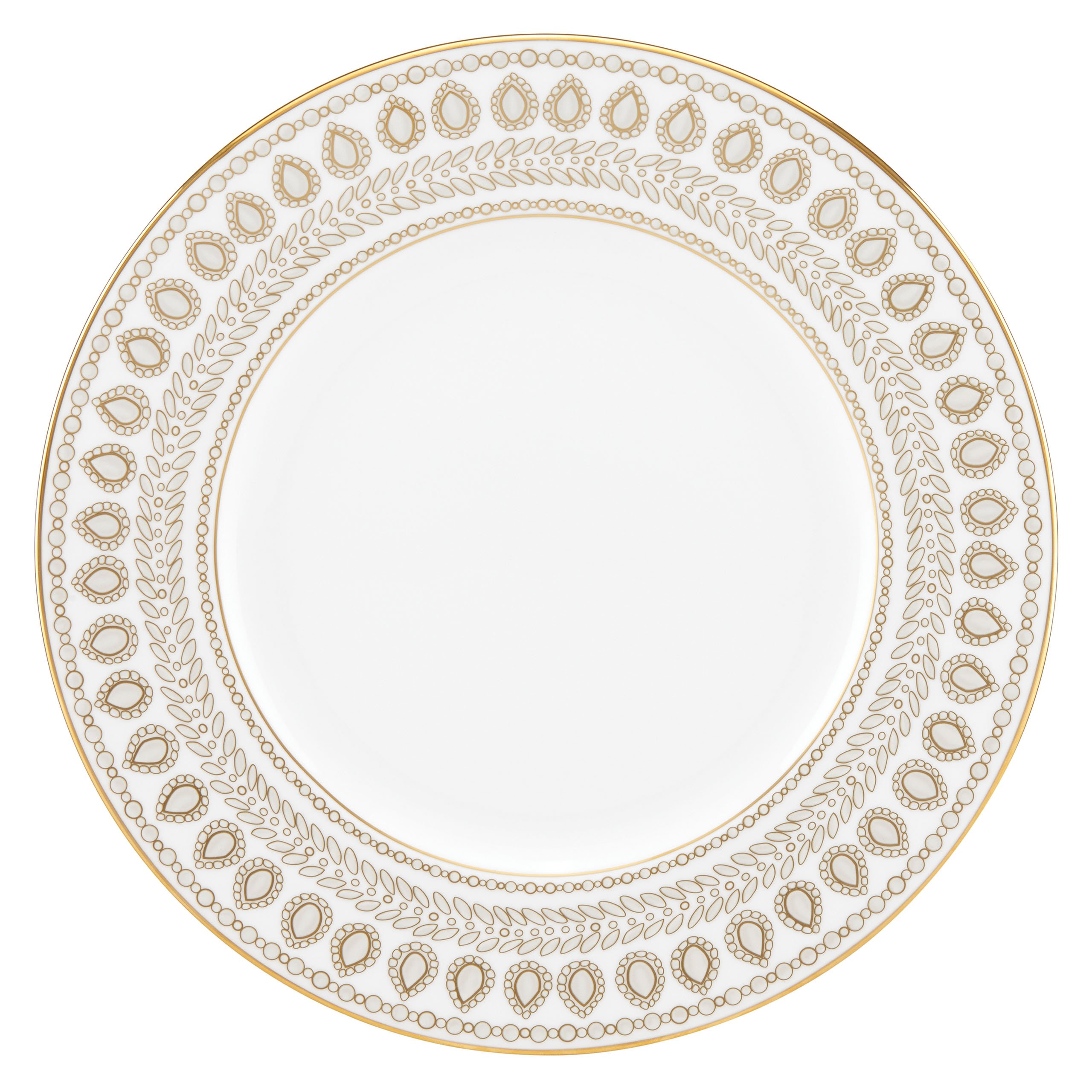 Lenox Marchesa Gilded Pearl Dinner Plate, White