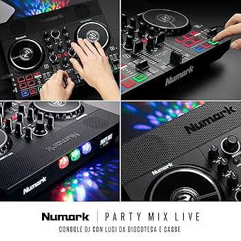 DJ機材 numark party mix live 製品情報：Party Mix Live：Numark