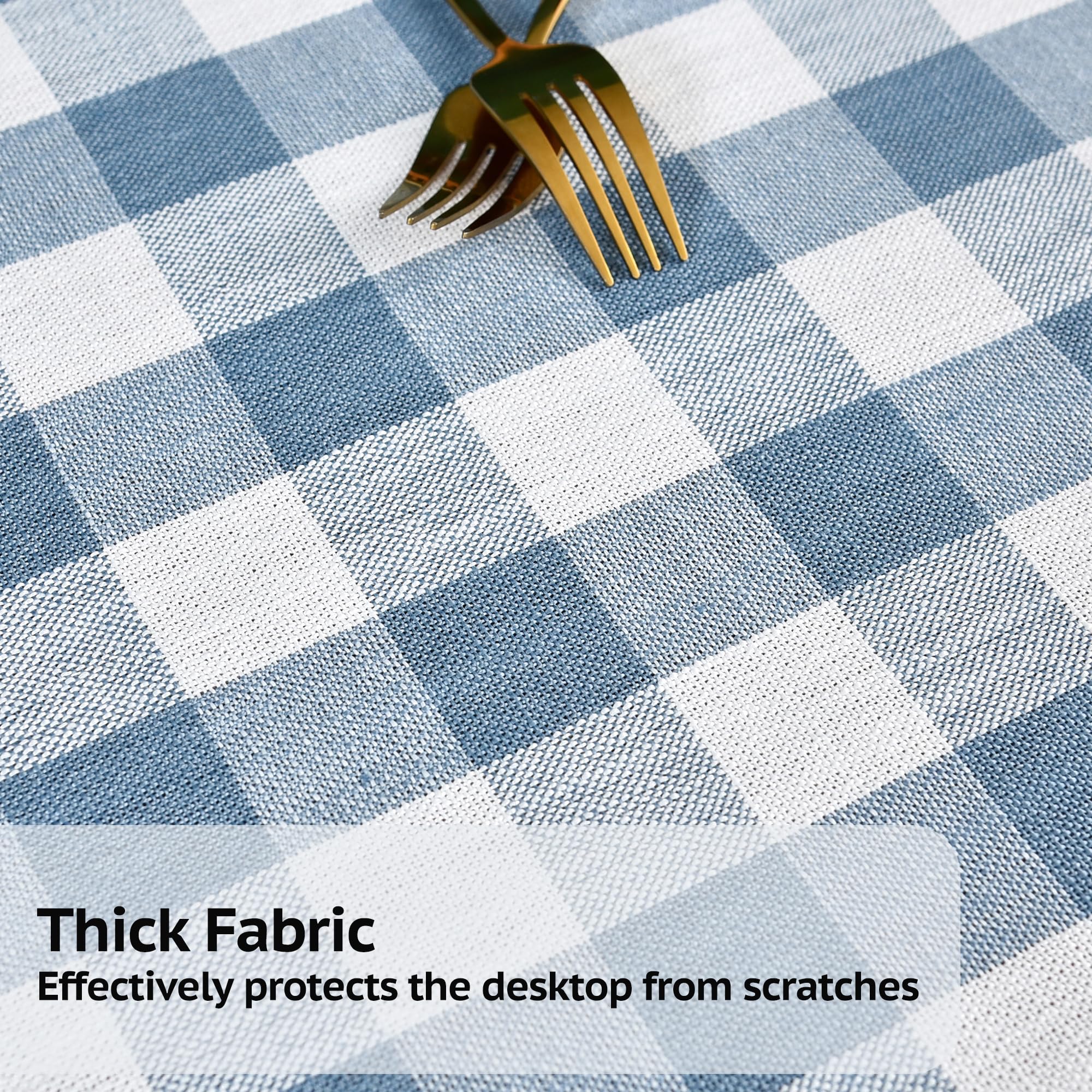 Yofori Gingham Tablecloth - Image 2