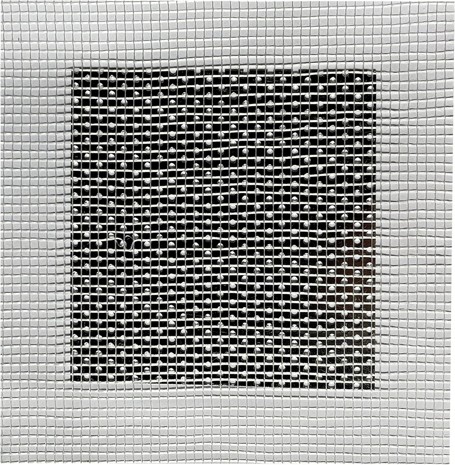 SOL Wall Repair Patch 10 x 10cm Self Adhesive Plasterboard Hole Filler Mesh Drywall Surface Restoration Crack Cover Fixing Solution Home DIY Maintenance Smooth Finish Easy Application - Image 3