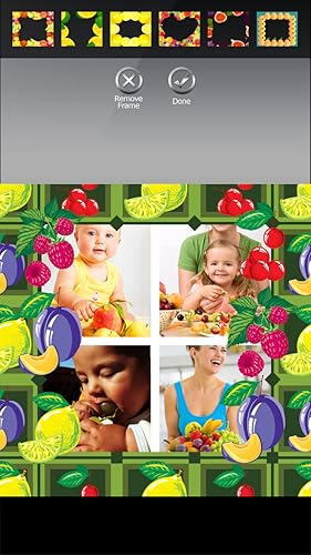 Colagem da foto dos frutos