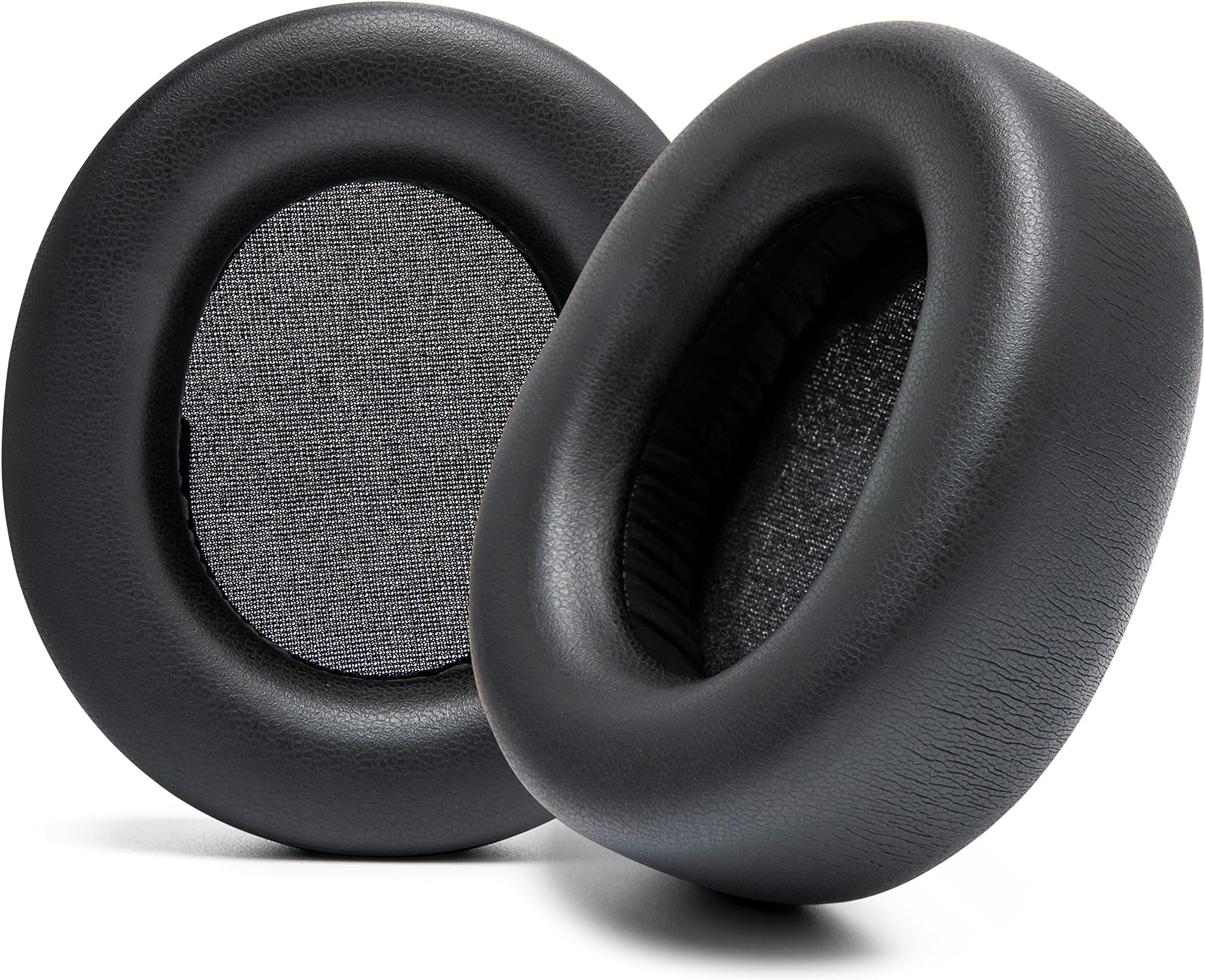 WC Upgraded Replacement Earpads for Steelseries Arctis Nova Pro Wireless Made by Wicked Cushions | Improved Durability, Thickness, Softer Leather, and Sound Isolation | Black