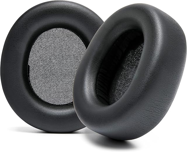 WC Ulepszone wymienne nauszniki do Steelseries Arctis Nova Pro Wireless Made by Wicked Cushion | Zwiększona trwałość, grubość, miękka skóra i izolacja dźwięku | czarne