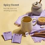 Yogi Tea - Soothing Cinnamon Stress Support Tea (3 Pack) - With Ashwagandha and Passionflower- Caffeine Free Organic Herbal Tea - 48 Tea Bags