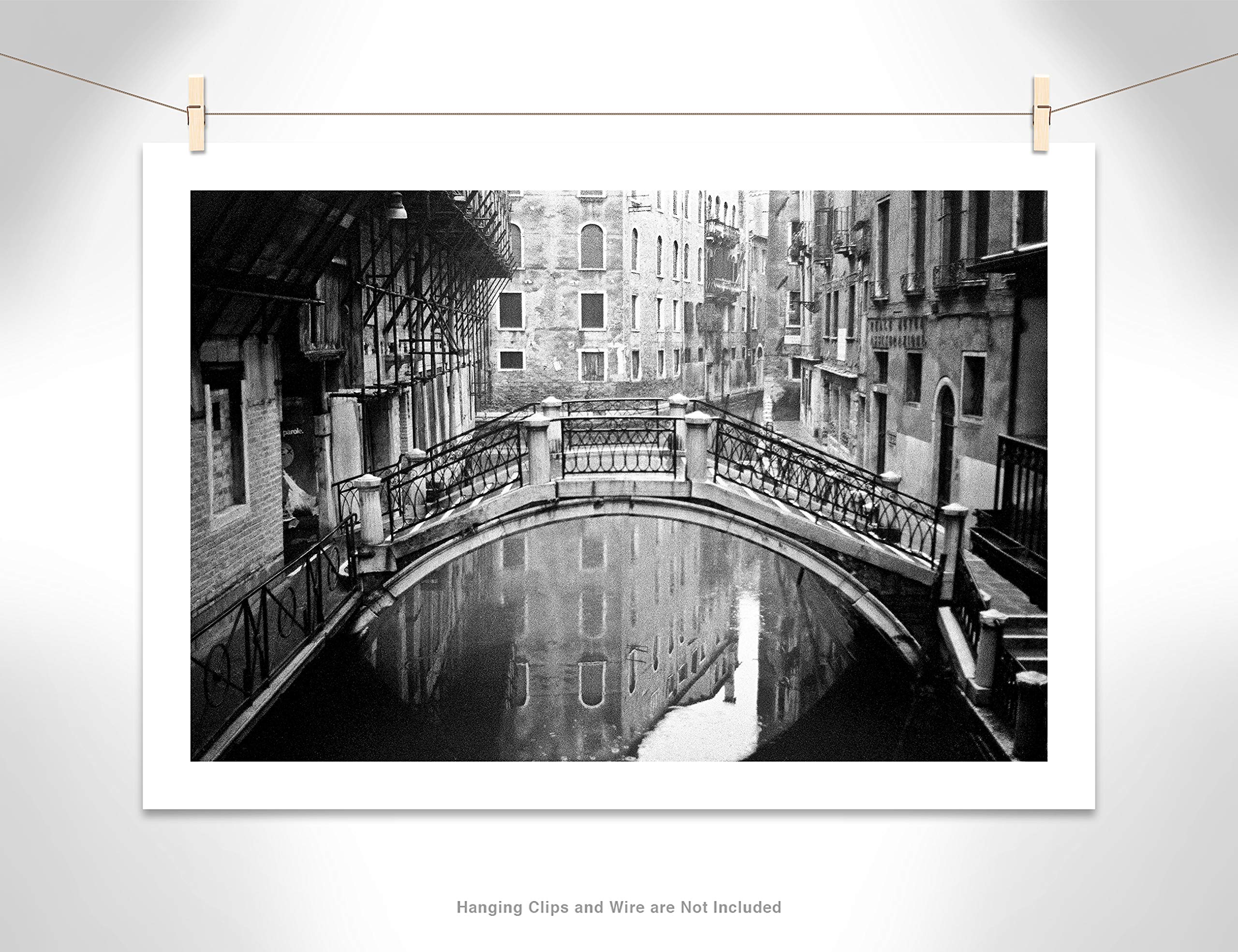Amazon.co.jp: Casa Fine Arts ヴェネツィア イタリア 白黒 ヨーロッパ