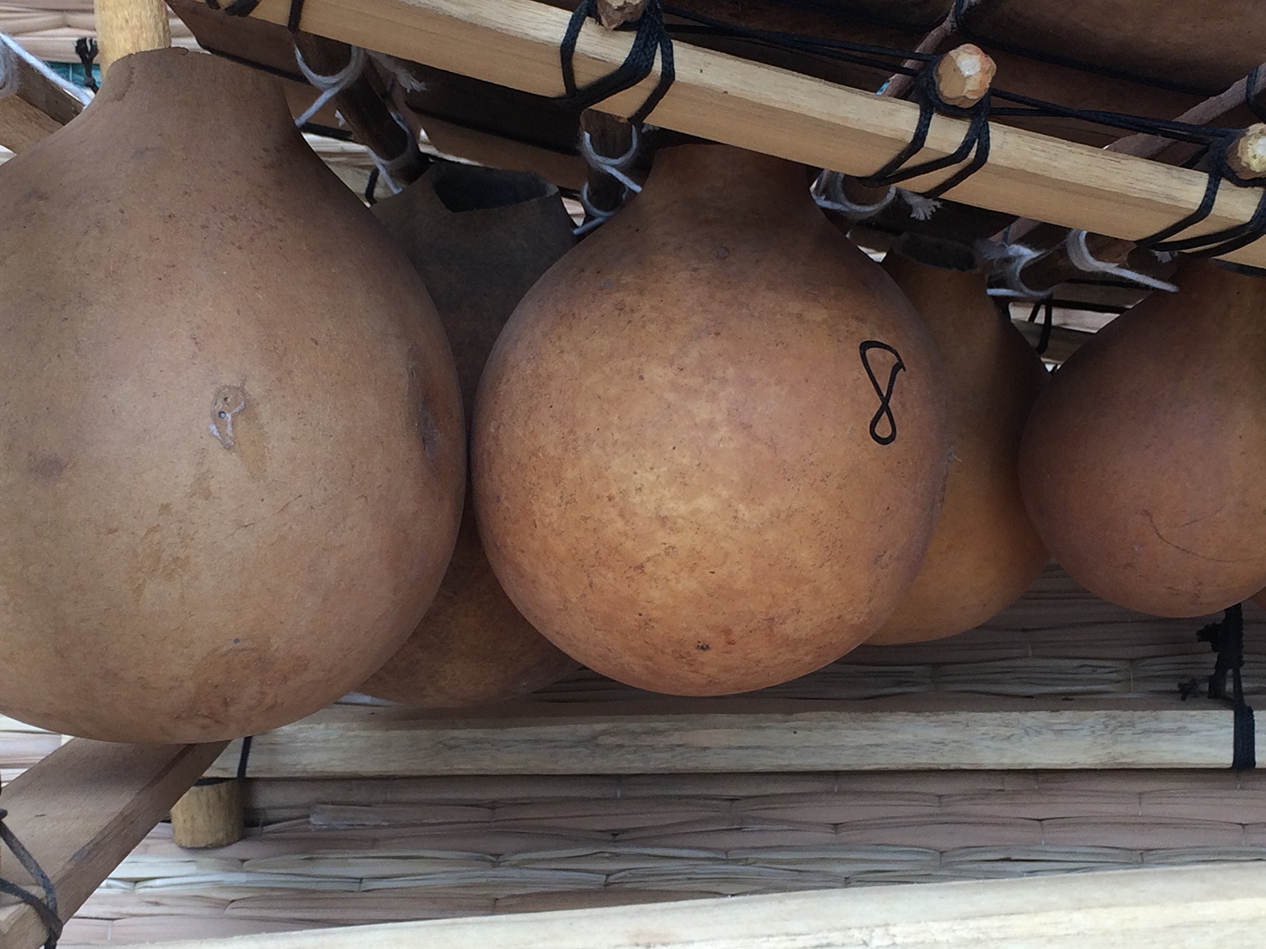 Genuine 10 portachiavi in legno africano xilofono – Fair Trade from Ghana
