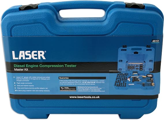 Laser 4510 Diesel Engine Compression Master Test Kit