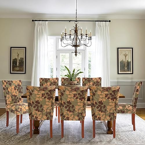 Miniatura 2 de Kinfine Parsons, clásica silla de comedor, Tela