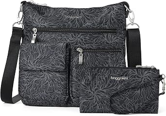 Baggallini Womens Modern Everywhere Slim Crossbody