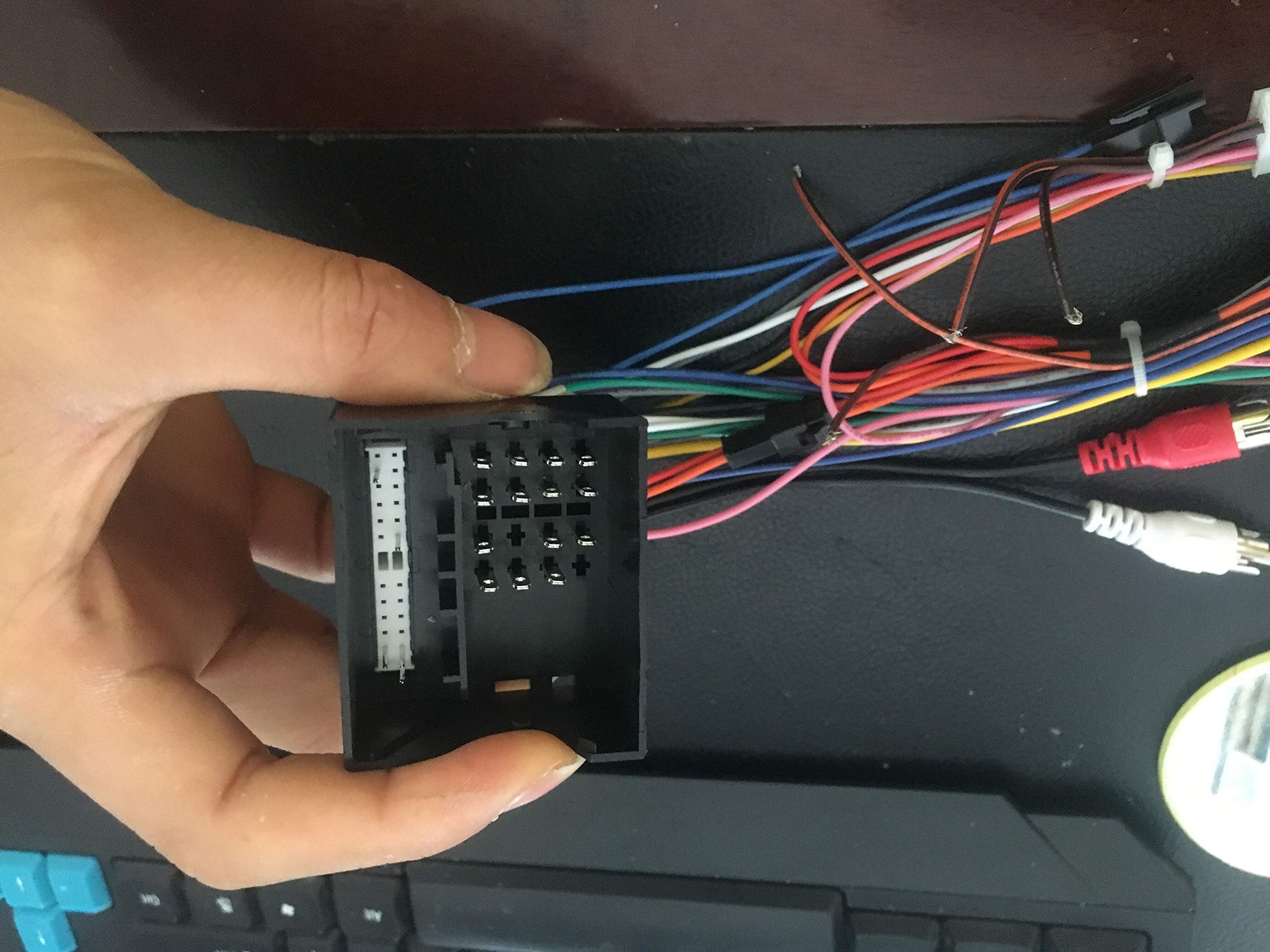 Davitu Cables, Adapters & Sockets - Car CD DVD Player Power Cable Plug For ford power cable for Bosion car dvd 2din