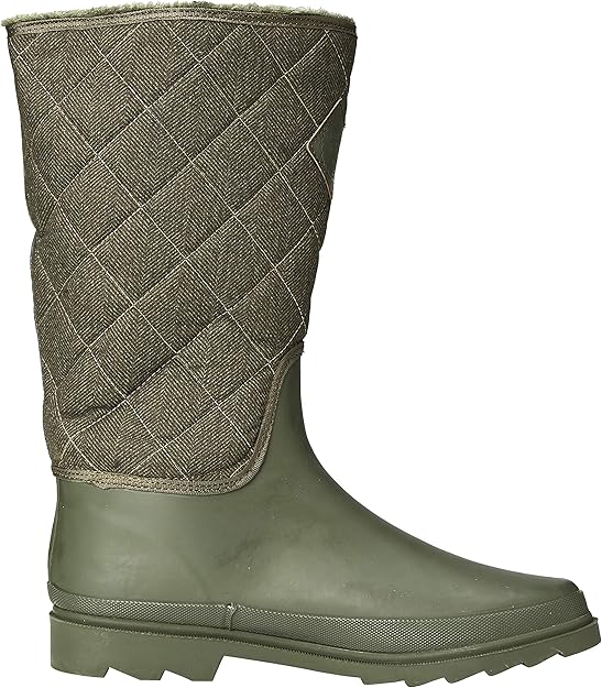 regatta lady fleetwood quilted wellies brown