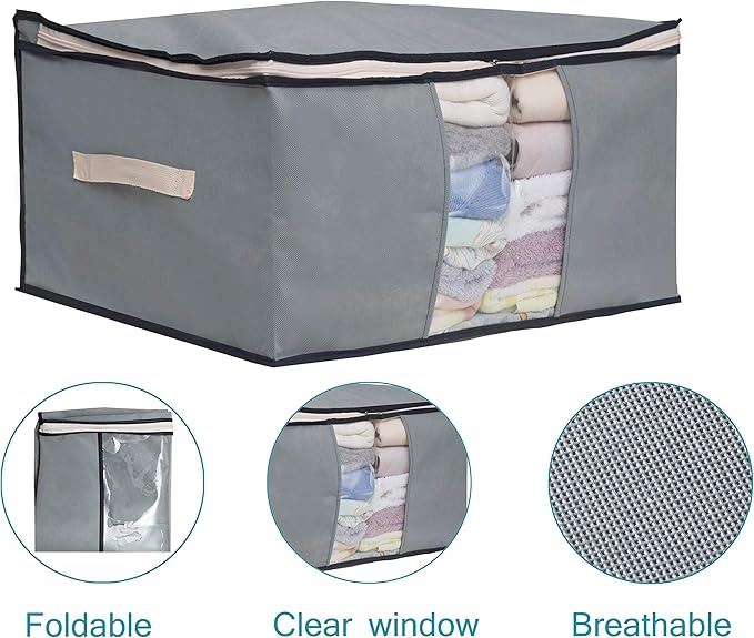 fabric storage bolsas for bedding