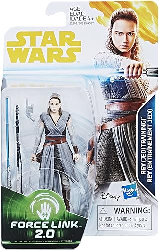 Miniatura 2 de Star Wars Rey (Jedi Training) Force Link 2.0 Figura de acción