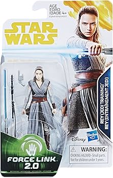 Amazon.com: Star Wars Rey (Jedi Training) Force Link 2.0 Action