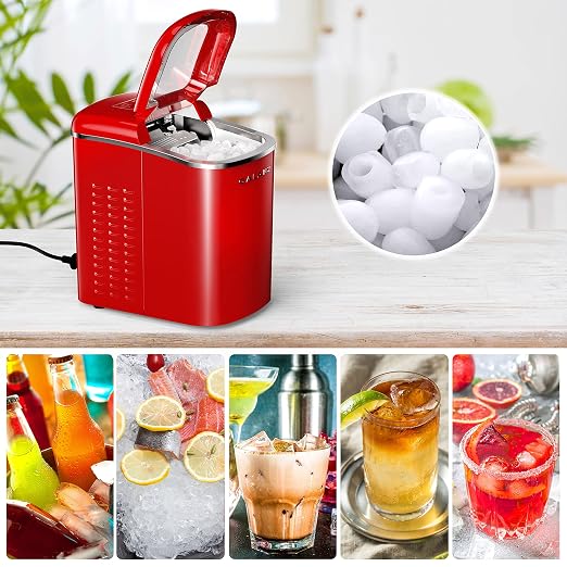 Máquina Eléctrica Portátil para Hielo Galanz 26 lbs/24h miniatura 5