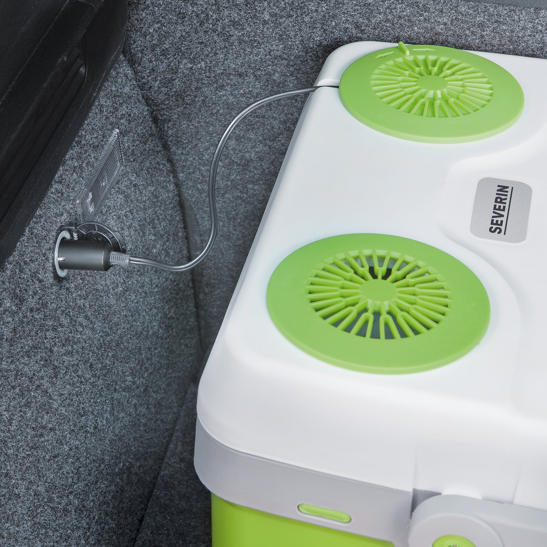 SEVERIN Frigo Portatile, Capacità 25 Litri, Raffredda E Riscalda, Anche Per Auto, Con 3 Connessioni (USB, Spina Domestica E Spina Accendisigari), KB 2923