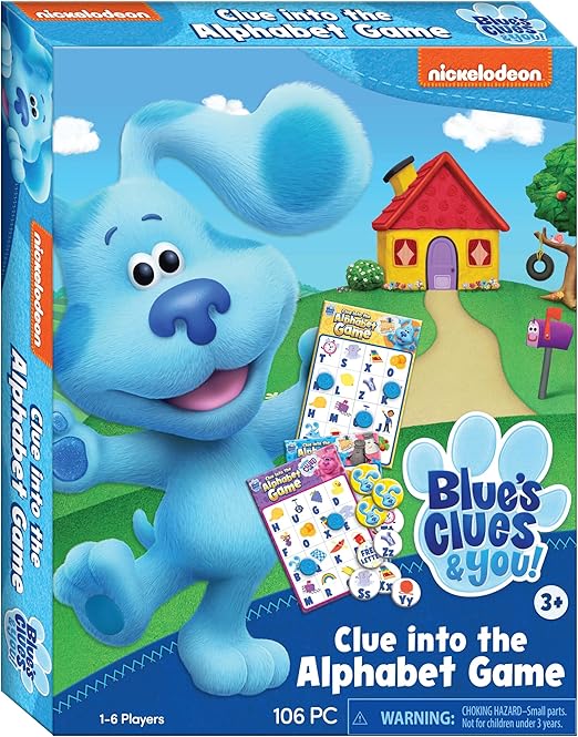 Blues Clues & You Alphabet Game, for Families and Kids Age 3 and Up