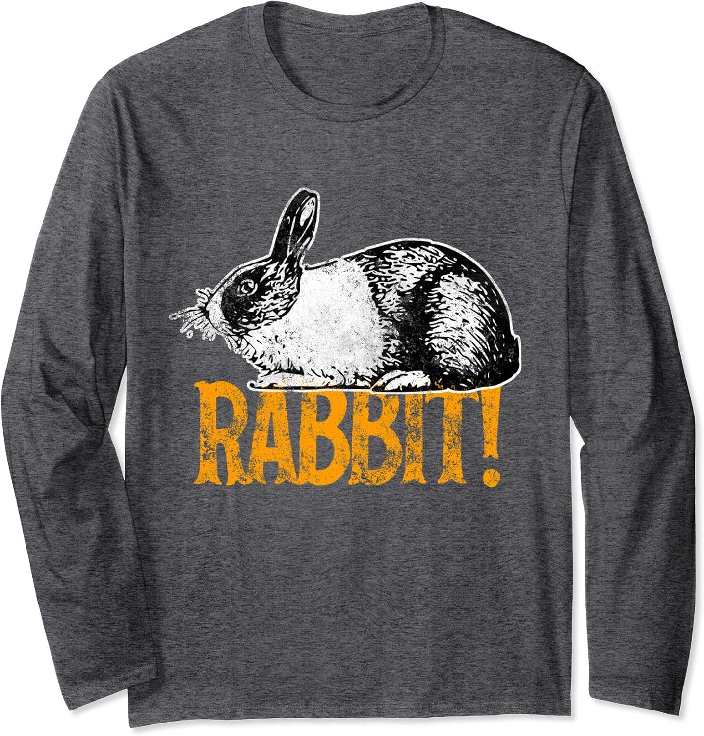 Amazon.com: Rabbit Silhouette Tee Shirt Love Rabbits Bunny Animal ...