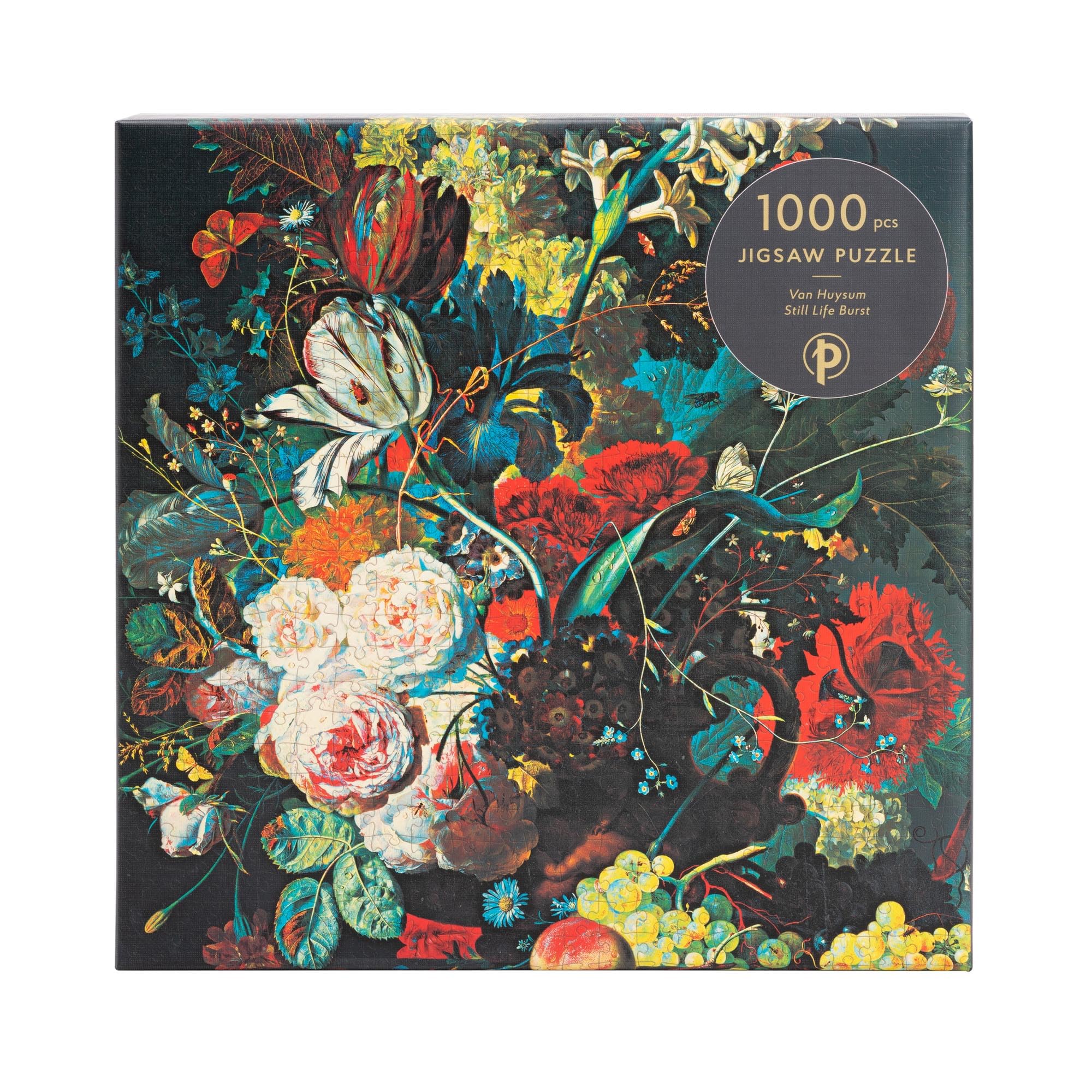 Van Huysum (Still Life Burst) 1000 Piece Jigsaw Puzzle
