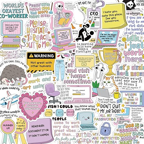 Miniatura 15 de Calcomanías para tablero de oración, 50 unidades, calcomanías de tablero de oración para mujeres negras, calcomanías motivacionales para botella de