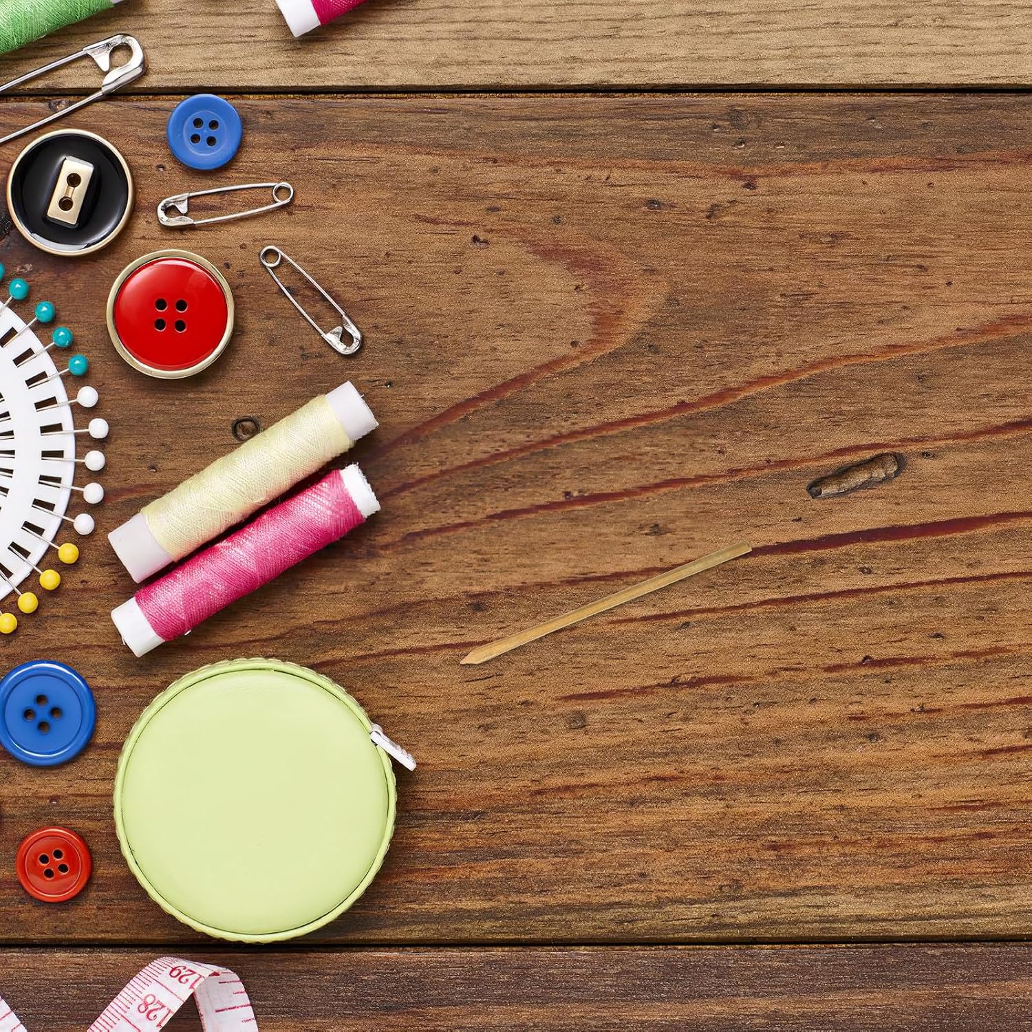 Brass Leather Lacing Needle for DIY Enthusiasts, Flat Head